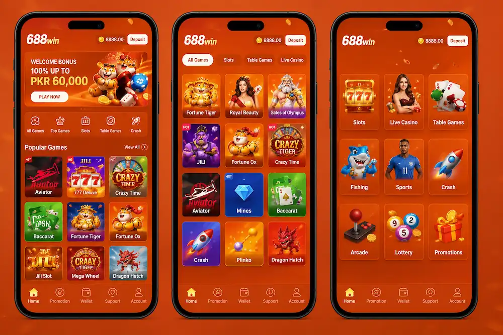 Games in 688Win Game APK